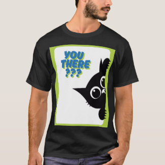 Camiseta Gato mono mono Peekaboo