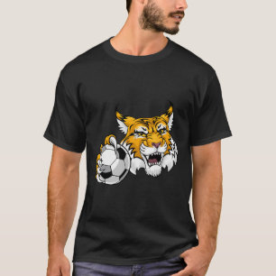 Camiseta Gato montés Bobcat Lince Puma Fútbol Ll Personaje