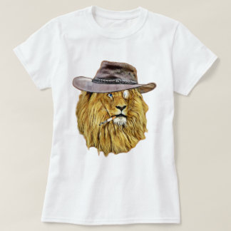 Camiseta Gato montés del león del inconformista