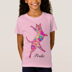 Camiseta Gato multicolor de rancho