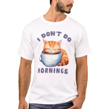 Gato Naranja lindo - No hago mañanas