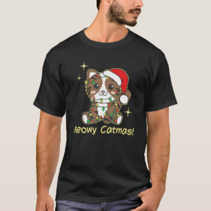 Camiseta Gato Navidad Animales Gatitos Meowy Catmas 11