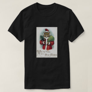 Camiseta gato navidad, Louis Wain