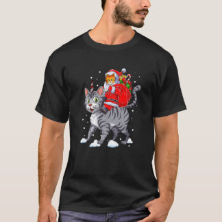 Camiseta Gato Navidad Santa Caticornio Unicornio Meowy Catm