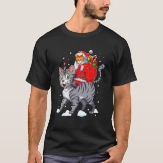 Camiseta Gato Navidad Santa Caticornio Unicornio Meowy Catm