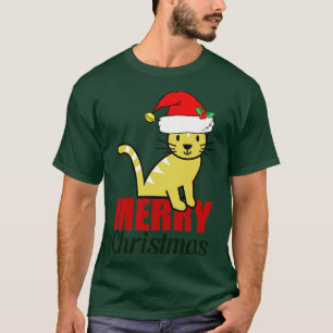 Camiseta Gato Navidades Feliz Navidad Kitty