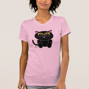 Camiseta Gato negro