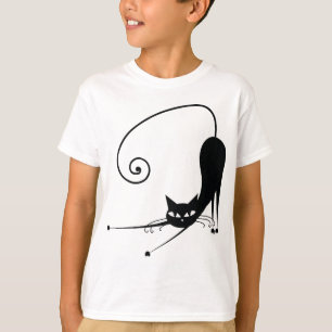 Camiseta Gato negro