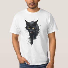 Camiseta Gato negro
