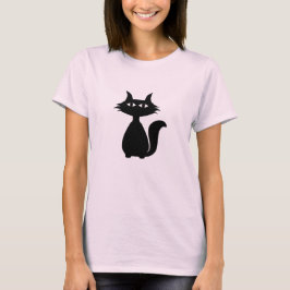 Camiseta Gato negro