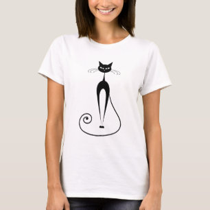 Camiseta Gato negro