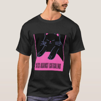 Camiseta gato negro
