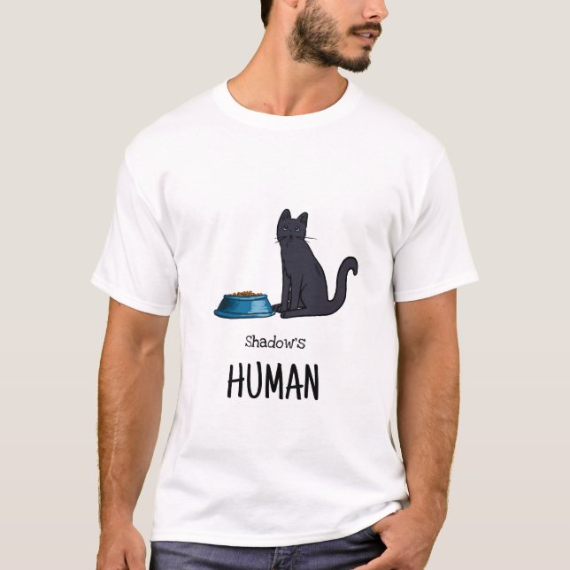 Camiseta Gato Negro (Anverso)