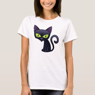 Camiseta Gato negro