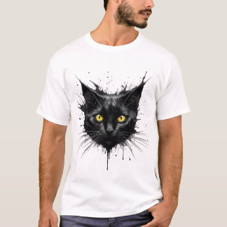 Camiseta Gato negro