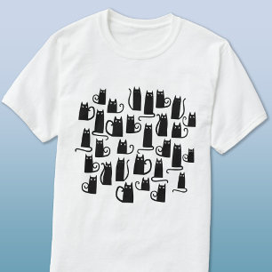 Camiseta Gato negro