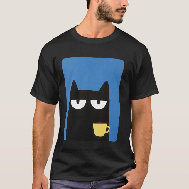 Camiseta Gato Negro (Anverso)