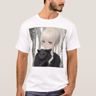 Camiseta Gato Negro
