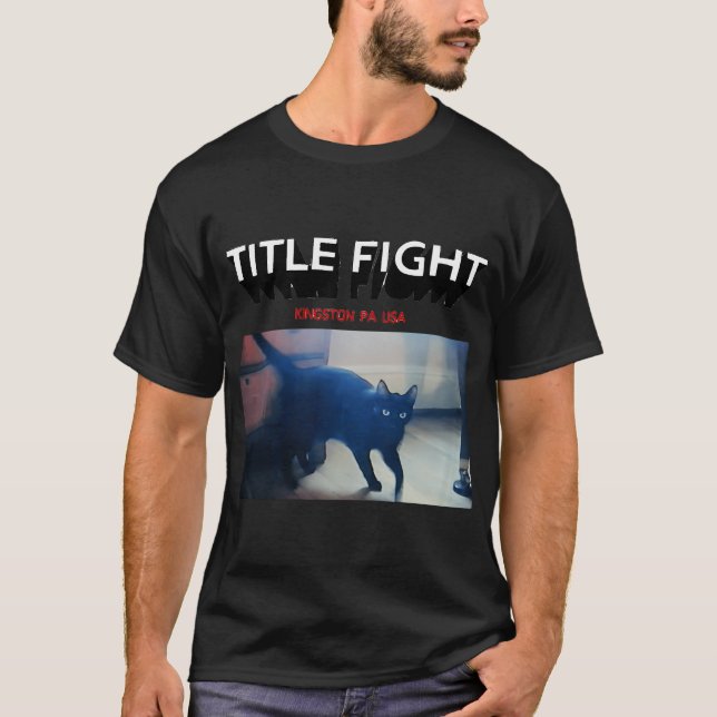 Camiseta Gato Negro (Anverso)