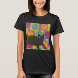 Camiseta Gato negro
