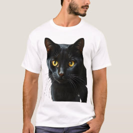 Camiseta Gato negro 2