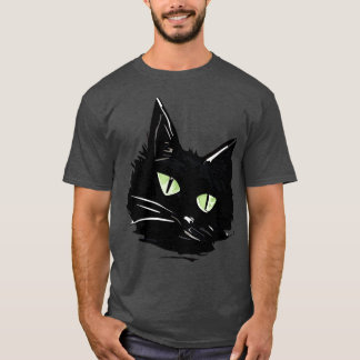 Camiseta Gato negro 2