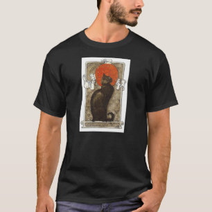 Camiseta Gato negro - Art Nouveau - Theophile Steinlen