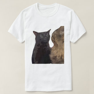 Camiseta Gato Negro Ausentándose