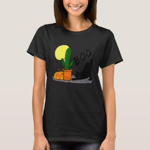 Camiseta Gato Negro Cara Miau Halloween Boo
