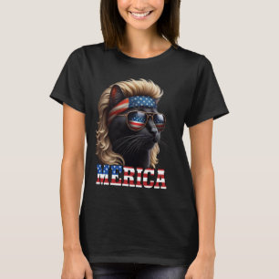 Camiseta Gato Negro Con Mal De Mata De Mata De Rubia 4 De J