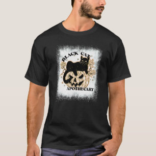 Camiseta Gato Negro de Halloween Blanqueado Boticario Calab