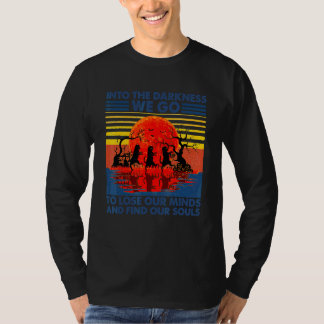 Camiseta Gato Negro En La Oscuridad Vamos A Perder Hallowe