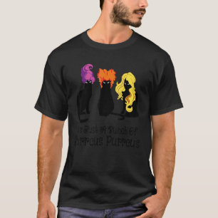 Camiseta Gato Negro  Es Solo Un Montón De Hurrcus Purrcus