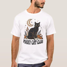 Gato Negro Espeluznante Vintage Otoño Halloween 70