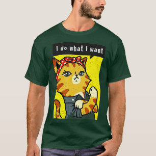 Camiseta gato negro hago lo que quiero con mi gato negro gr