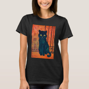 Camiseta gato negro, Louis Wain