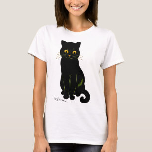 Camiseta Gato negro, Louis Wain