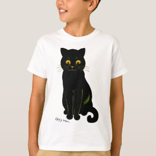 Camiseta Gato negro, Louis Wain