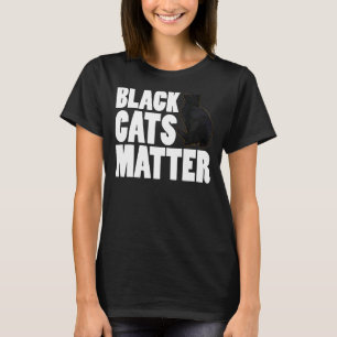 Camiseta Gato negro Matar gatitos Mascotas Hombres Gato osc