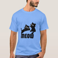 gato negro, miau