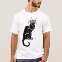 Gato Negro Místico - Silueta de Sombra"