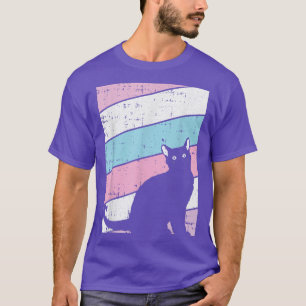 Camiseta Gato negro Orgullo intersexual Gatito Gatito Lover