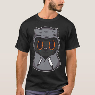 Camiseta Gato Negro Outfit de Bombay para Gatos Blackcat  G