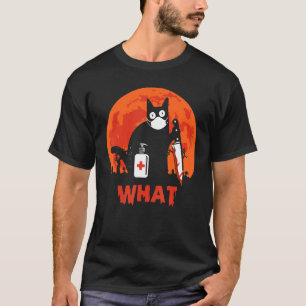 Camiseta Gato negro qué gato asesino con gato negro de cuch