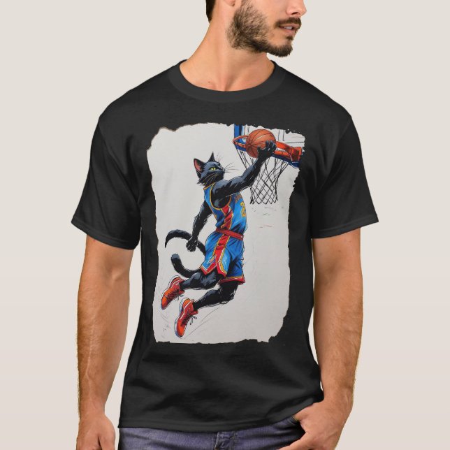 Camiseta ¡Gato Negro que Machaca! (Anverso)