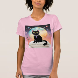 Camiseta Gato Negro - Vamos a estar cómodos