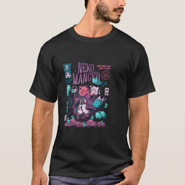 Camiseta Gato Nekocer (Anverso)