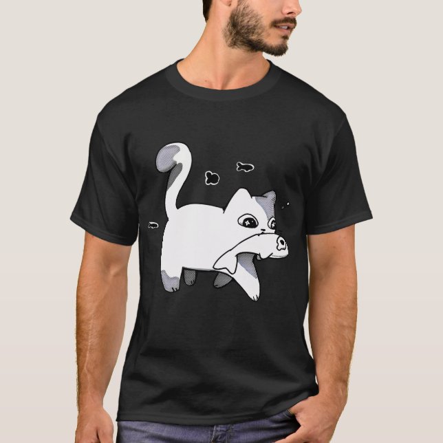 Camiseta Gato no (Anverso)