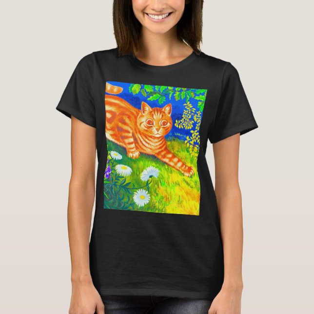 Camiseta Gato nocturno (Anverso)