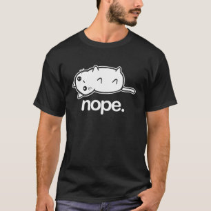 Camiseta Gato Nope Gato Hablando Dueño de Gato Gatito Li